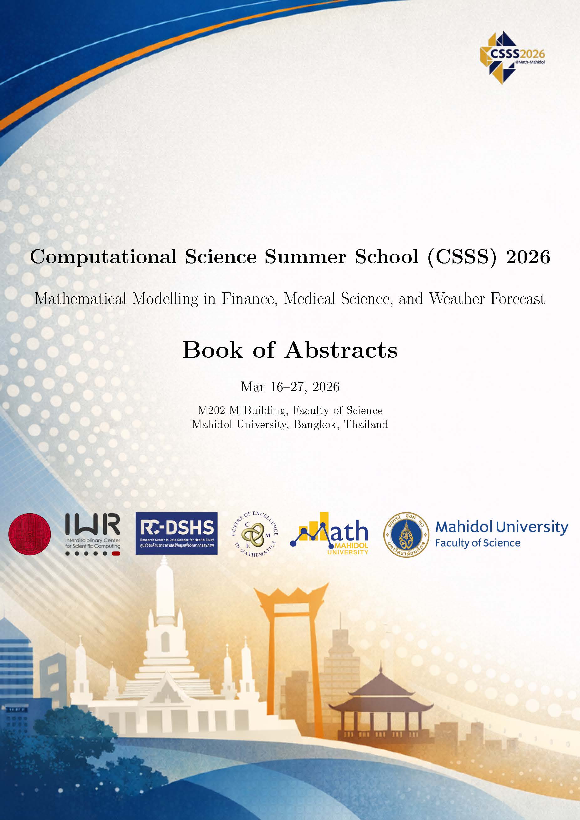 CSSS2026 Book of abstracts